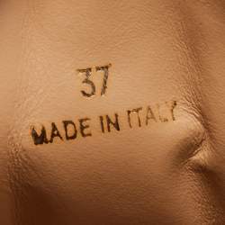 Pre Owned Chloe Multicolor Suede Leather And Canvas Sonnie Low Top Sneakers Size 37