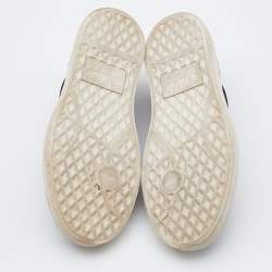 Pre Owned Chloe Black Studded Leather Susanna Slip On Sneakers Size 39