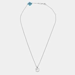 Chopard Happy Diamonds Icons 18k White Gold Pendant Necklace