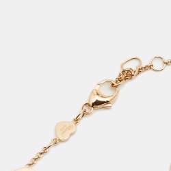 Chopard Happy Hearts Mother of Pearl Diamond 18k Rose Gold Bracelet