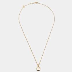 Chopard Happy Diamonds  Icon 18k Yellow Gold Pendand Necklace