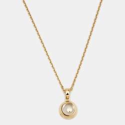 Chopard Happy Diamonds  Icon 18k Yellow Gold Pendand Necklace