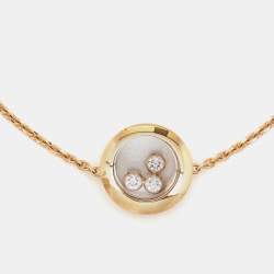 Chopard Happy Diamonds Icon 18K Rose Gold Bracelet