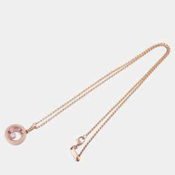 Chopard Happy Diamonds Icon 18K Rose Gold Diamond Necklace