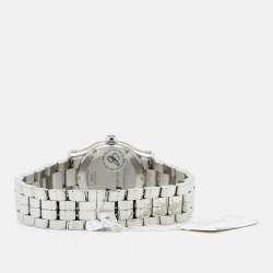 Chopard Green Stainless Steel Diamond Happy Sport 278590-3013 Women's Wristwatch 30 mm