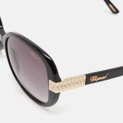 Chopard Black Gradient SCH 110S Oversized Sunglasses
