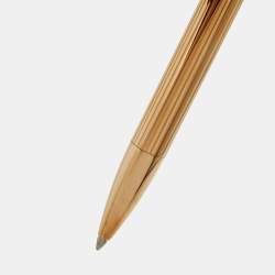 Pre Owned قلم حبر شوبارد فياجيو لون ذهبي وردي خزف مركب