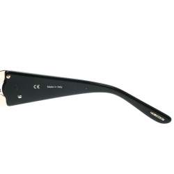 Chopard Black SCH939S Embellished Shield Sunglasses