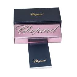 Chopard Pink Resin Gold Tone Mini Ballpoint Pen