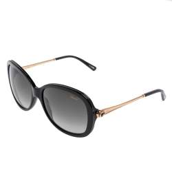 Chopard Gold Tone/Black SCH090S Square Gradient Sunglasses