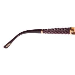Chopard Purple/Gold Tone Metal and Acetate SCH994 Gradient Aviator Sunglasses