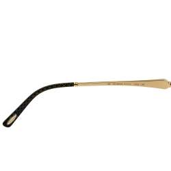 Pre Owned Chopard Gold Tone/ Grey Gradient SCH870S Aviator Sunglasses