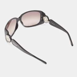 Chopard Black Gradient SCH042S Crystals Embellished Rectangular Sunglasses