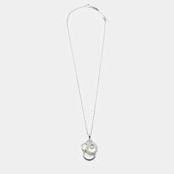 Chopard 18KT White Gold Happy Diamonds Pendant in 0.39 CTW