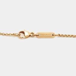 Chopard  Happy Diamonds 18k Rose Gold Necklace