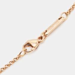 Chopard Happy Hearts Diamond 18k Rose Gold Bracelet