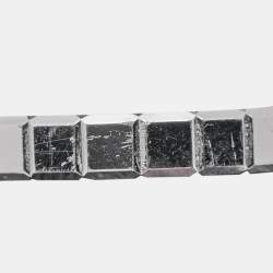 Chopard Ice Cube Diamond 18k White Gold Band Ring Size 56