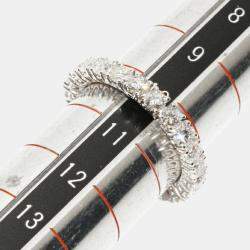 Chopard 18K White Gold and Diamond Band Ring EU 50