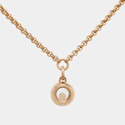 Chopard Happy Diamonds 18k Rose Gold Ankle Bracelet