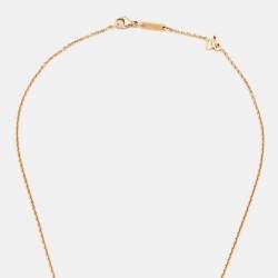 Chopard Happy Diamonds 18k Rose Gold Pendant Necklace