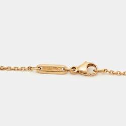 Chopard Happy Diamonds 18k Rose Gold Pendant Necklace