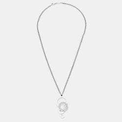 Chopard Happy Bubbles Diamonds 18k White Gold Necklace
