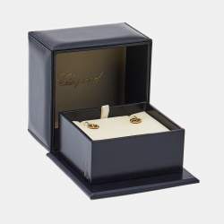 Pre Owned Chopard Chopardissimo 18k Yellow Gold Earrings