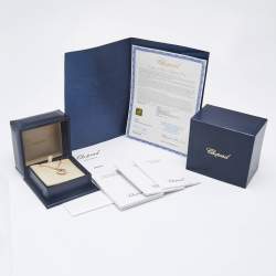 Chopard Happy Spirit Diamonds 18k Two Tone Gold Necklace