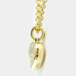 Chopard 18K Yellow Gold and Diamond Happy Diamonds Pendant Necklace
