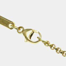 Chopard 18K Yellow Gold Diamond, Sapphire Happy Diamonds Elephant Pendant Necklace