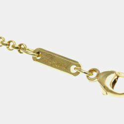 Chopard 18K Yellow Gold Diamond, Sapphire Happy Diamonds Elephant Pendant Necklace