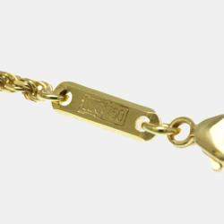 Chopard 18K Yellow Gold Diamond Happy Hearts Icon Pendant Necklace
