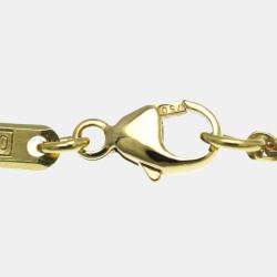 Chopard 18K Yellow Gold Diamond Happy Hearts Icon Pendant Necklace