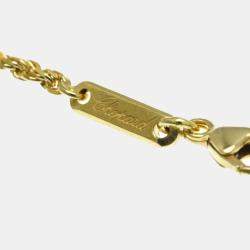 Chopard 18K Yellow Gold Diamond Happy Hearts Icon Pendant Necklace