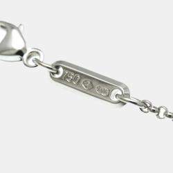 Chopard 18K White Gold Diamond Miss Happy Necklace 