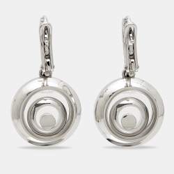 Chopard Happy Spirit Diamonds 18k White Gold Earrings