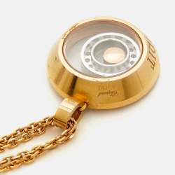 Chopard Happy Spirit Diamonds 18k Two Tone Gold Necklace