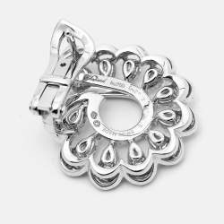 Chopard Precious Lace Vague Diamonds 18k White Gold Earrings
