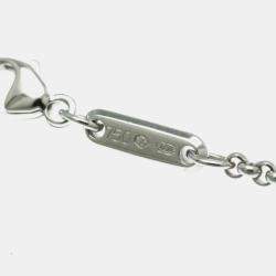 مملوكة مسبقًا قلادة شوبارد ذهب أبيض عيار 18 ألماس هابي مربعة