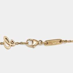 Pre Owned Chopard Ice Cube 18k Yellow Gold Bracelet