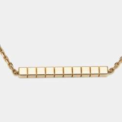 Pre Owned Chopard Ice Cube 18k Yellow Gold Bracelet