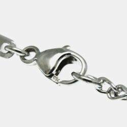 Pre Owned Chopard Happy Diamonds Icon 18K White Gold and Diamond Pendant Necklace