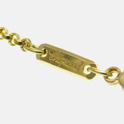 Pre Owned Chopard Happy Diamonds 18K Yellow Gold and Diamond Pendant Necklace