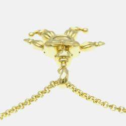 Pre Owned Chopard Happy Diamonds 18K Yellow Gold and Diamond Pendant Necklace