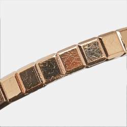 Pre Owned Chopard Ice Cube 18k Rose Gold Ring Size 49