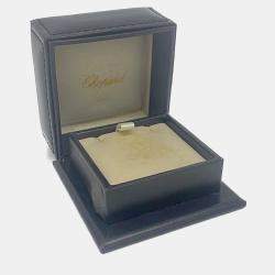 Pre Owned Chopard Happy Diamonds 18K Yellow Gold Diamond Necklace 