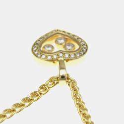 مملوكة مسبقًا Chopard Happy Diamond  18K Yellow Gold  Pendant Necklace