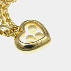 مملوكة مسبقًا Chopard Happy Diamond  18K Yellow Gold  Pendant Necklace