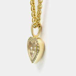 مملوكة مسبقًا Chopard Happy Diamond  18K Yellow Gold  Pendant Necklace