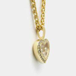 مملوكة مسبقًا Chopard Happy Diamond  18K Yellow Gold  Pendant Necklace